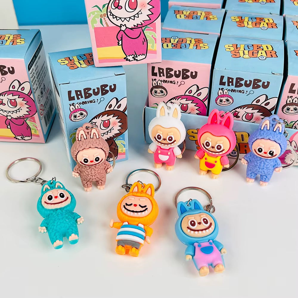 Labubu-style keychain