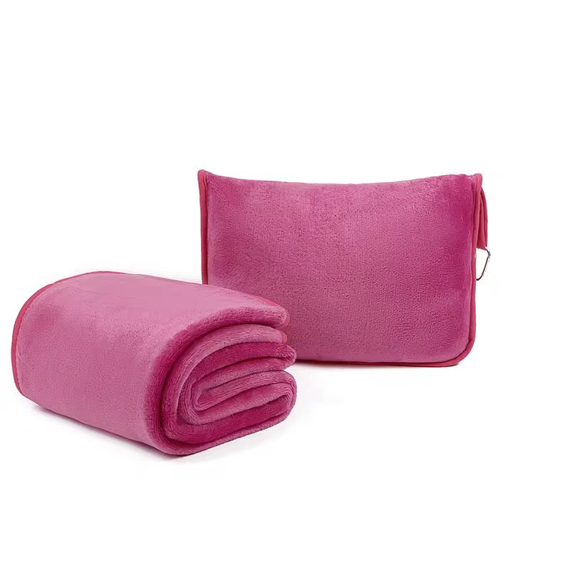 Cozy Travel Blanket with Carrying Case (Name/Logo included)