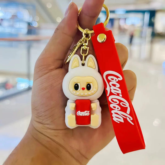 Coca-Cola x Labubu Keychains