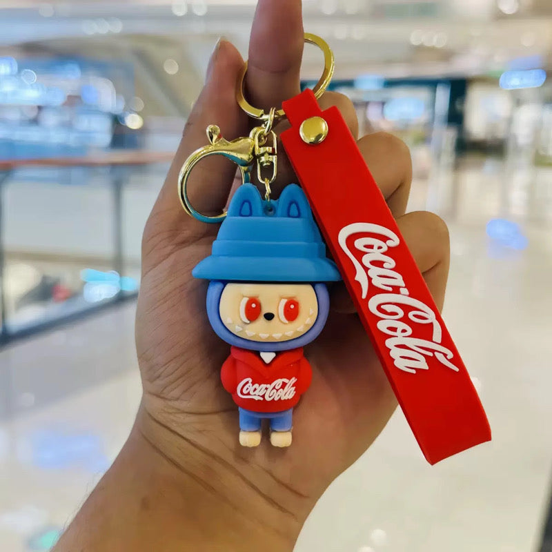 Coca-Cola x Labubu Keychains