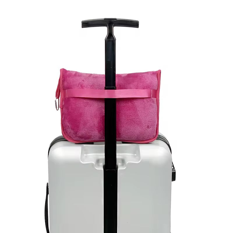 Cozy Travel Blanket with Carrying Case (Name/Logo included)